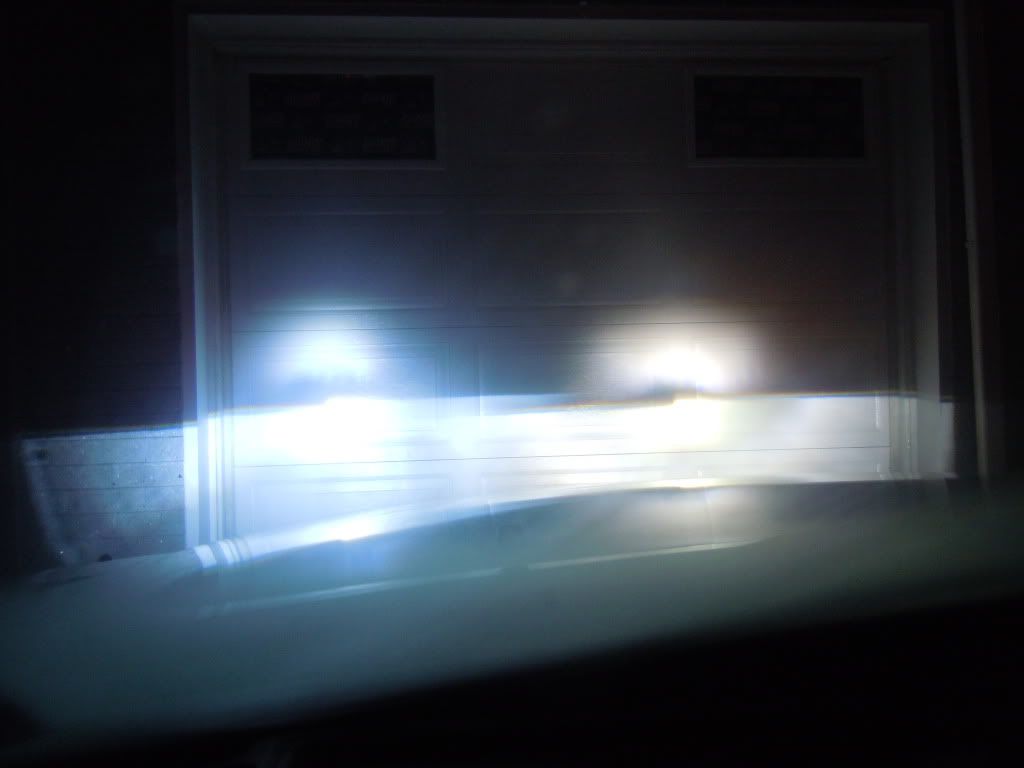 Projector headlights with halogen vs HID capsules myth busted ?? D